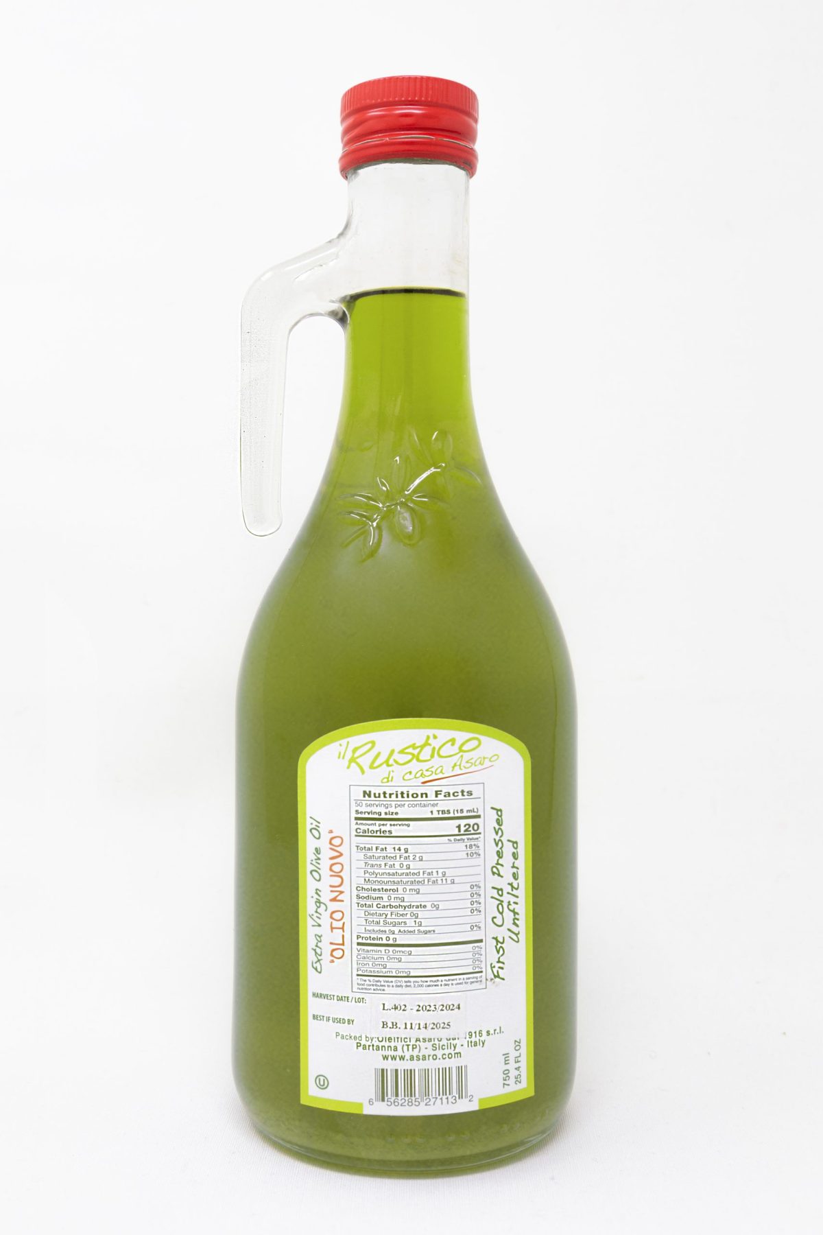 Olio Nuovo - Extra Virgin Olive Oil, Il Rustico - 750mL (25 FL OZ) Harvest 2024/25 - Image 2