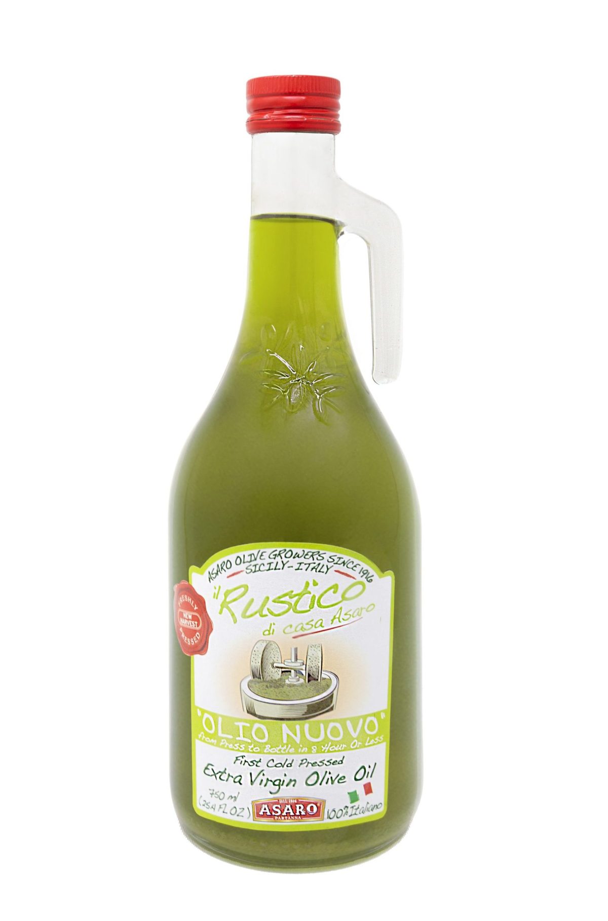 Olio Nuovo - Extra Virgin Olive Oil, Il Rustico - 750mL (25 FL OZ) Harvest 2024/25 - Image 1