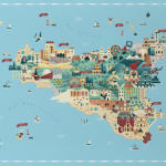 Map of Sicily