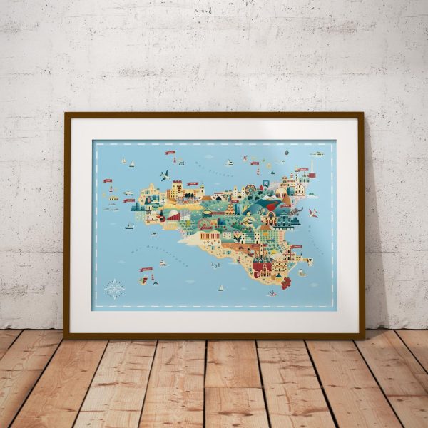 Map of Sicily - Image 5