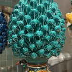 Ceramic Pine Cone from Caltagirone