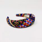 Carretto padded hair Hoop - black/red