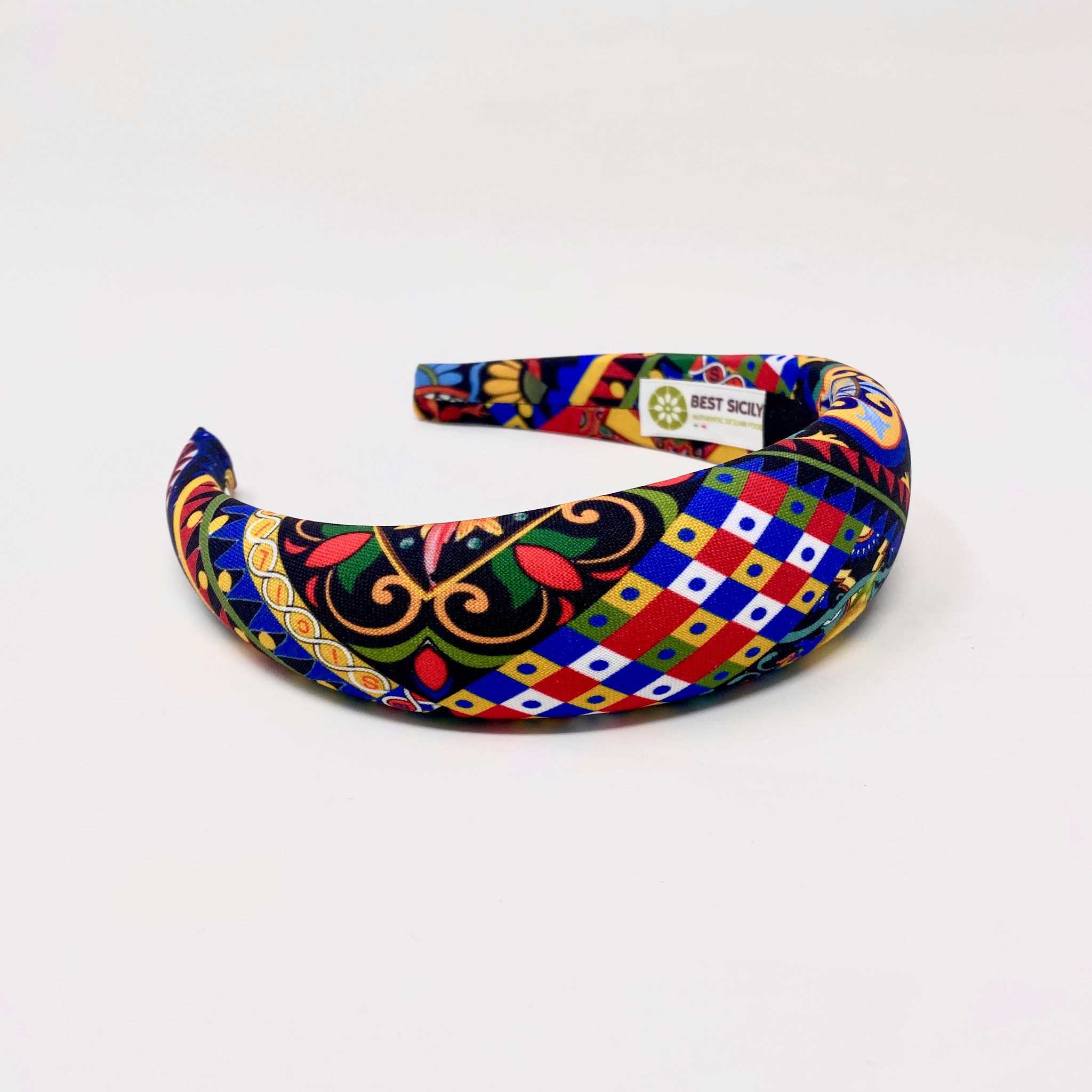 WhatsApp Image 2024-02-28 at 1.05.29 PM Carretto padded hair Hoop - black/red - Image 1