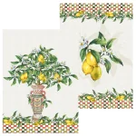Lemon Kitchen Towel - Set of 2