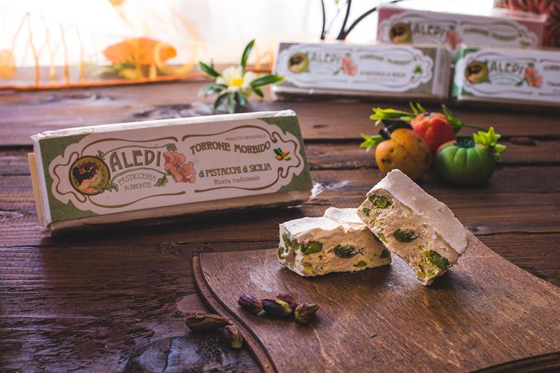 torrone-pistacchi-sicilia-3 Sicilian Pistachio Torrone- 5.3oz (150g) - Image 2