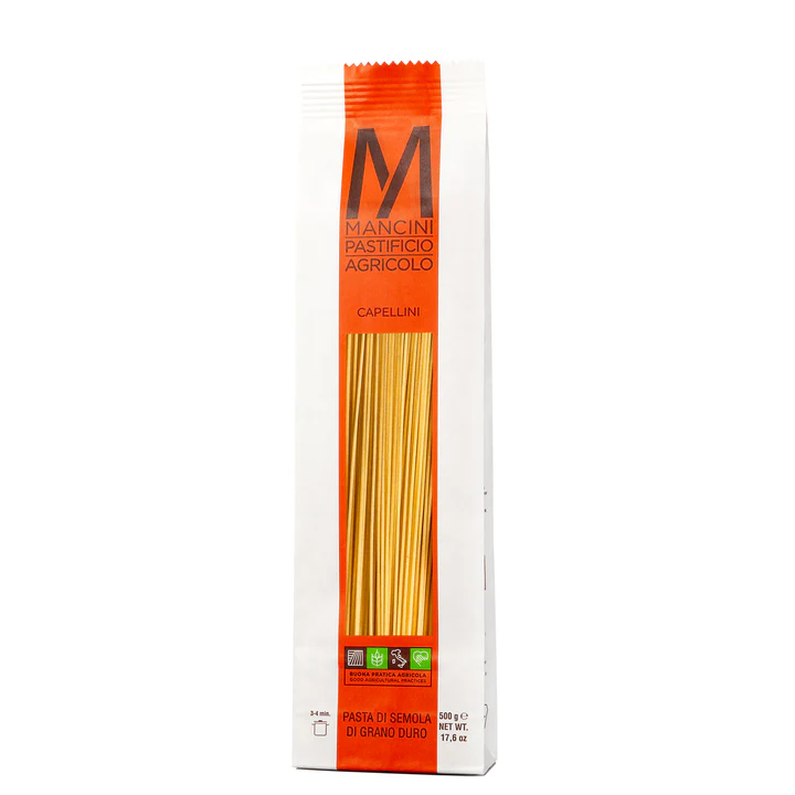 capellini Mancini, Capellini Pasta - 17.6oz/500g - Image 1