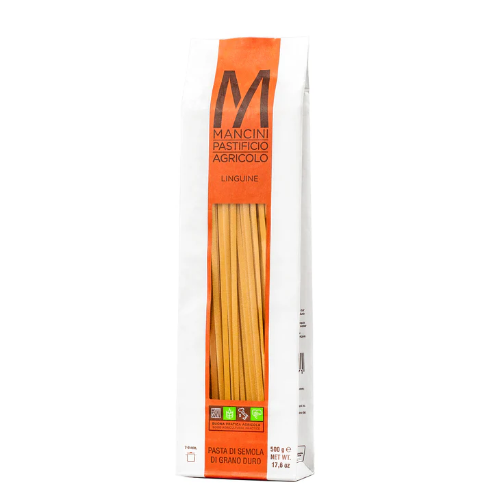 linguine Mancini, Linguine Pasta – 17.6oz/500g - Image 1