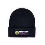 Blue Beanie with "Best Sicily Bottega" Logo
