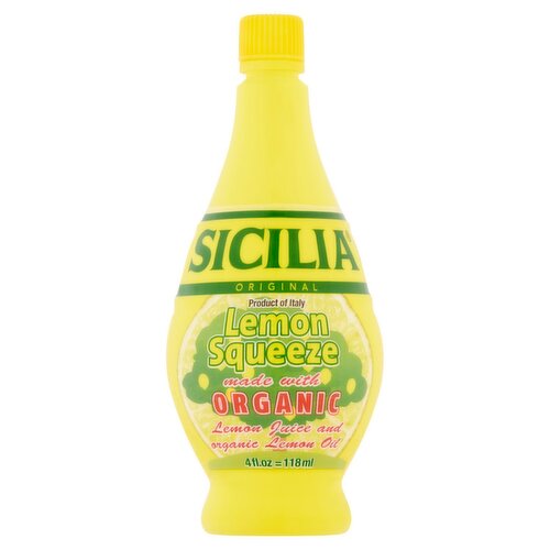 Sicilia, Organic Lemon Squeeze - (4 fl oz / 118 ml)