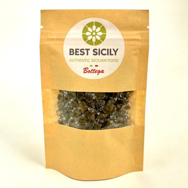 Sicilian Capers in Sea Salt, Best Sicily - 2.12oz (60g)