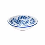 Hand-Painted Ceramic Blue Bowl, Large- 24 cm (9.45 inch)