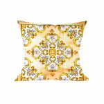 Pillow Cover Inspired by Sicilian Homes – Vibrant Mediterranean Style