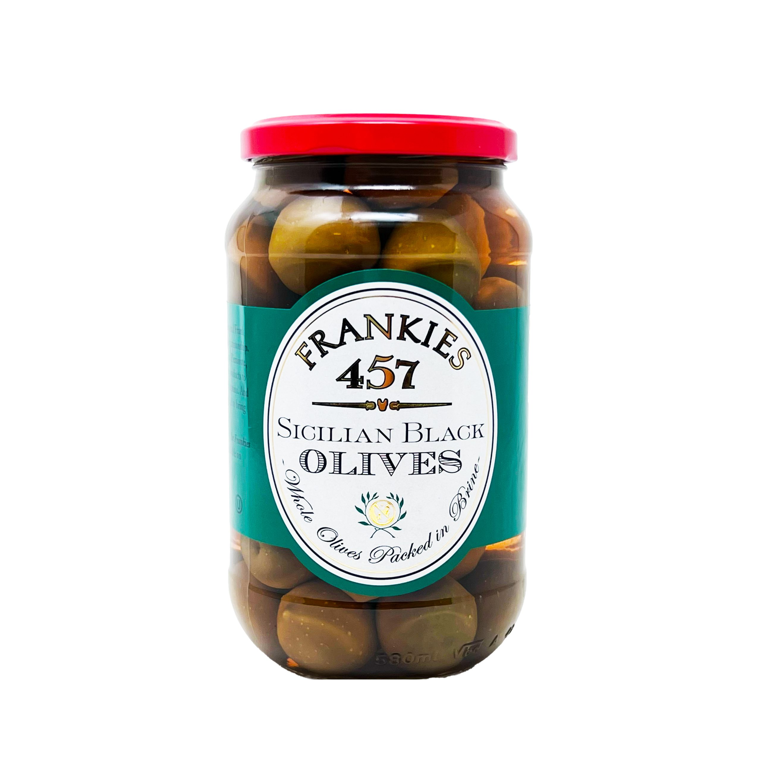 Frankies - Sicilian Black Olives (12 oz) Frankies - Sicilian Black Olives (12 oz)