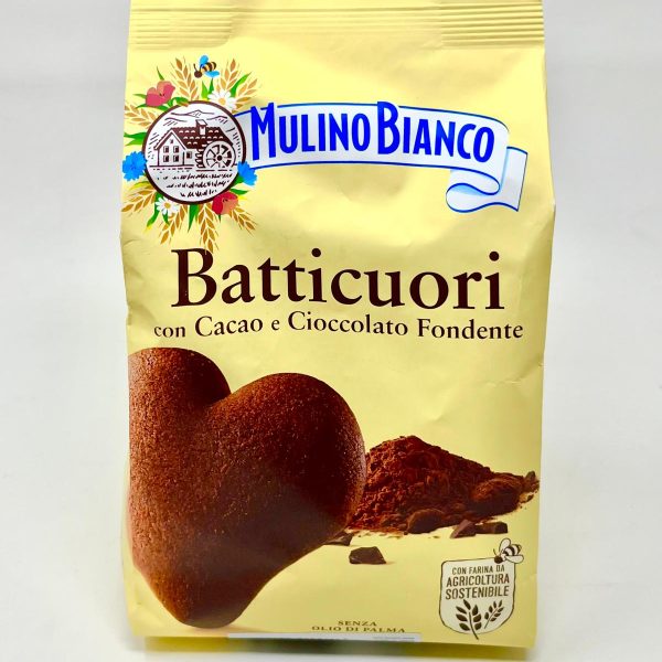 Batticuori Chocolate Cookies, Mulino Bianco - 12.3 oz. (348g)