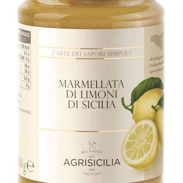 Agrisicilia, Lemon Jam - 12.7 oz (360 g)