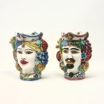 Moor’s Head, Teste di Moro – 14.5 cm (5.7") Couple