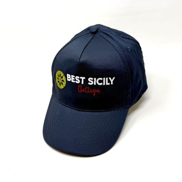 Best Sicily Embroidered Cap - Blue