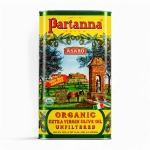 Organic Extra Virgin Olive Oil, Partanna - 101 FL OZ (3L) - Smooth