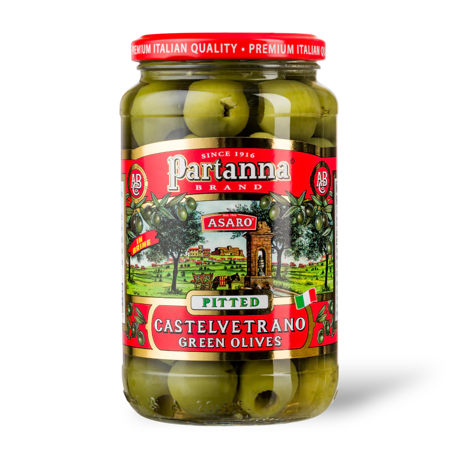 Partanna Pitted Castelvetrano Green Olives