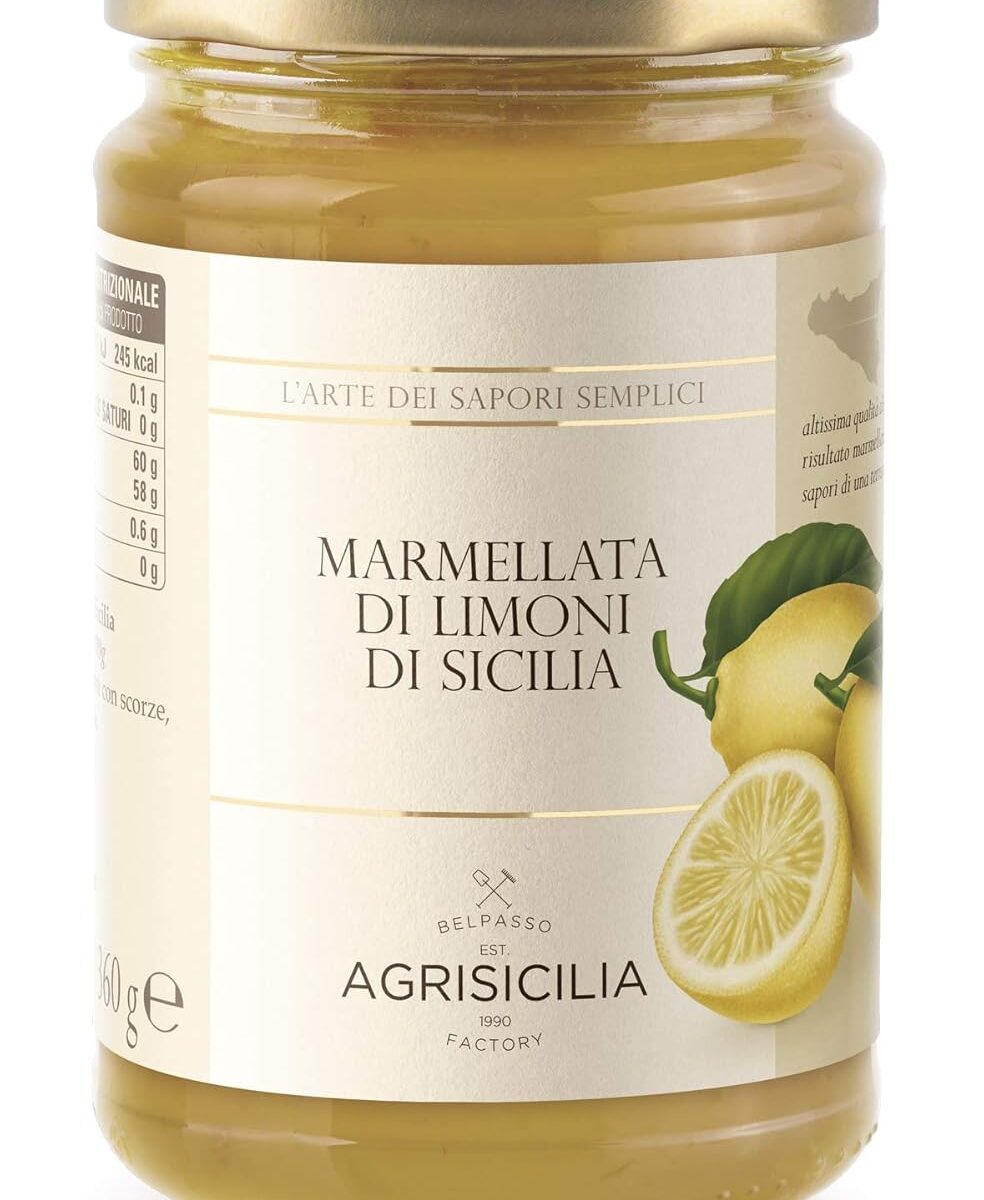 Agrisicilia Lemon Marmalade - 12.7 oz (360 g)