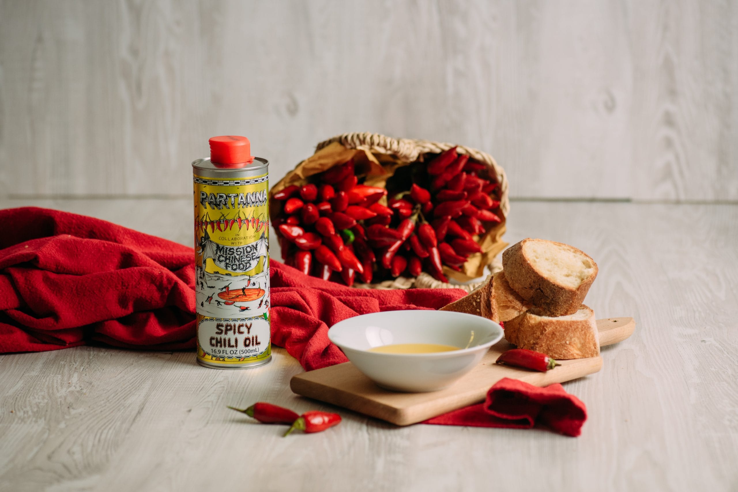 Partanna x Mission Chinese Spicy Chili Oil - 16.9 Fl oz (500mL) - Image 3