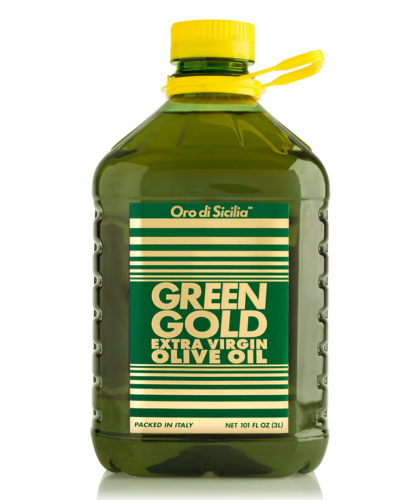 Oro di Sicilia Green Gold Extra Virgin Olive Oil - 101 FL OZ (3L)