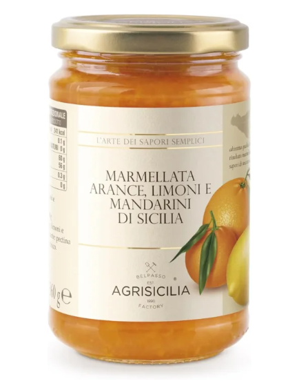 Agrisicilia Citrus Marmalade - 12.7 oz (360 g)