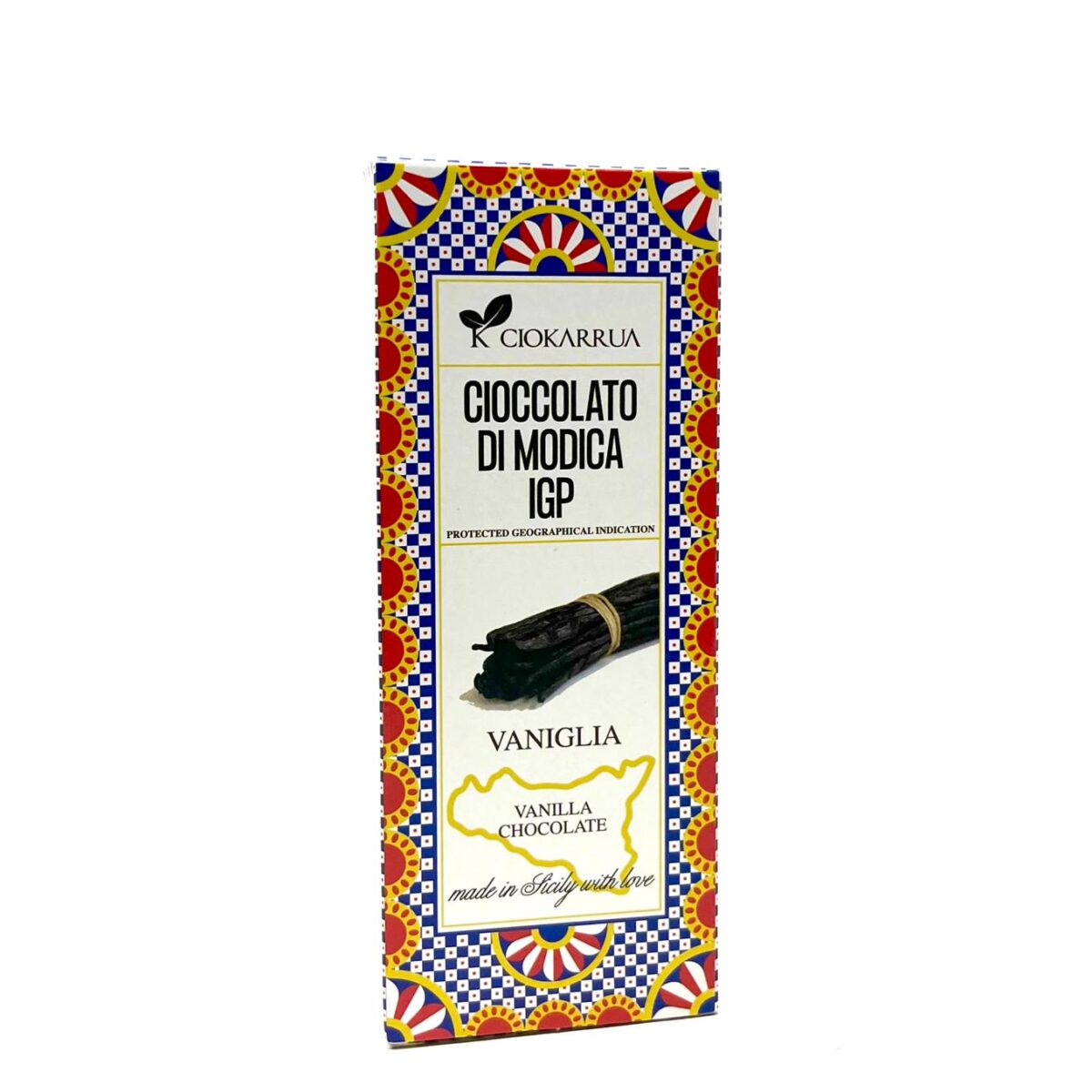 Ciokarrua Modica Chocolate IGP Vanilla - 2.82oz (80g)