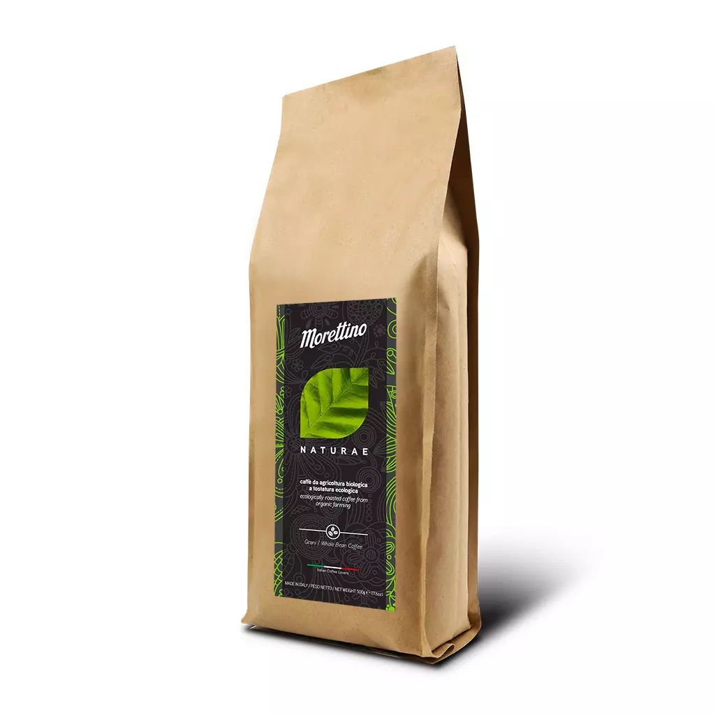 Morettino Organic Whole Beans Coffee - 17.6oz (500g)