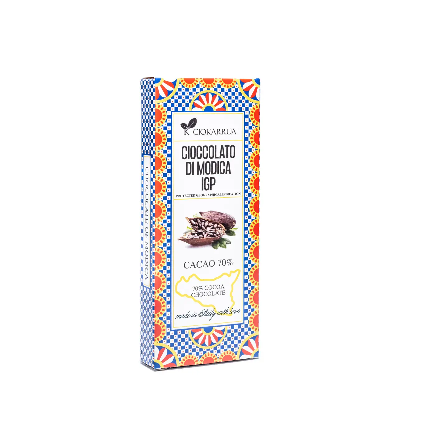 Ciokarrua Modica Chocolate IGP Cocoa 70% – 2.82oz (80g)