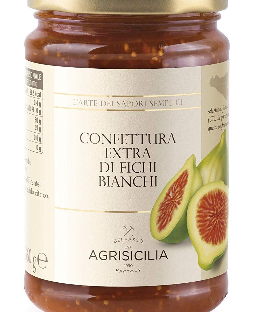 Agrisicilia White Fig Jam - 12.7 oz (360 g)