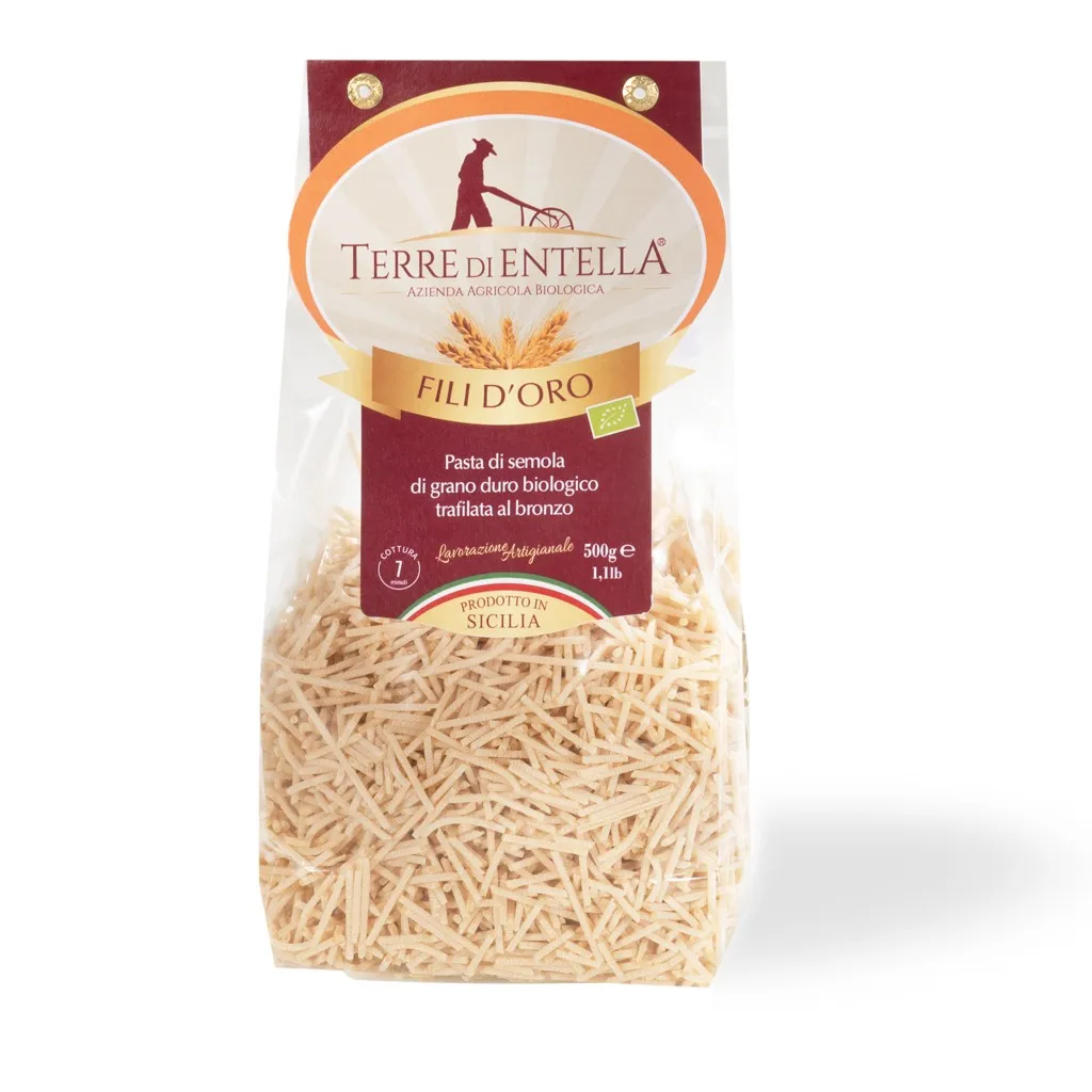 Terre di Entella Fili d'oro Bio Pasta - 1.1 Lb (500g)