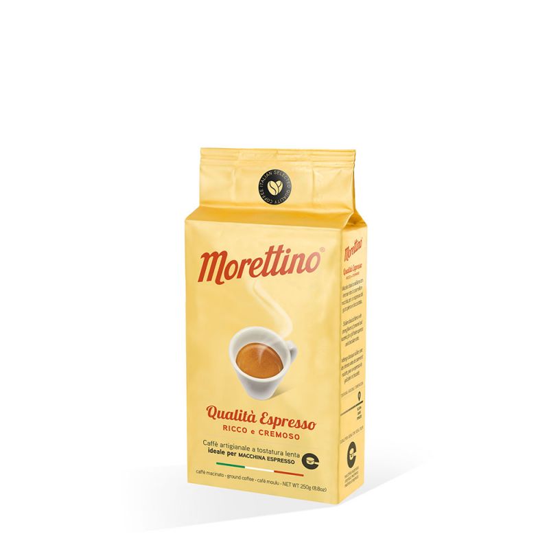 Morettino Qualità Espresso Ground Coffee - 8.8oz (250g)