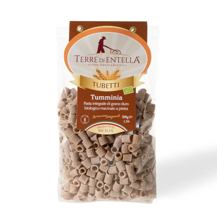 Terre di Entella Organic Tubetti di Tumminia Bio Pasta - 1.1 lb (500 g)