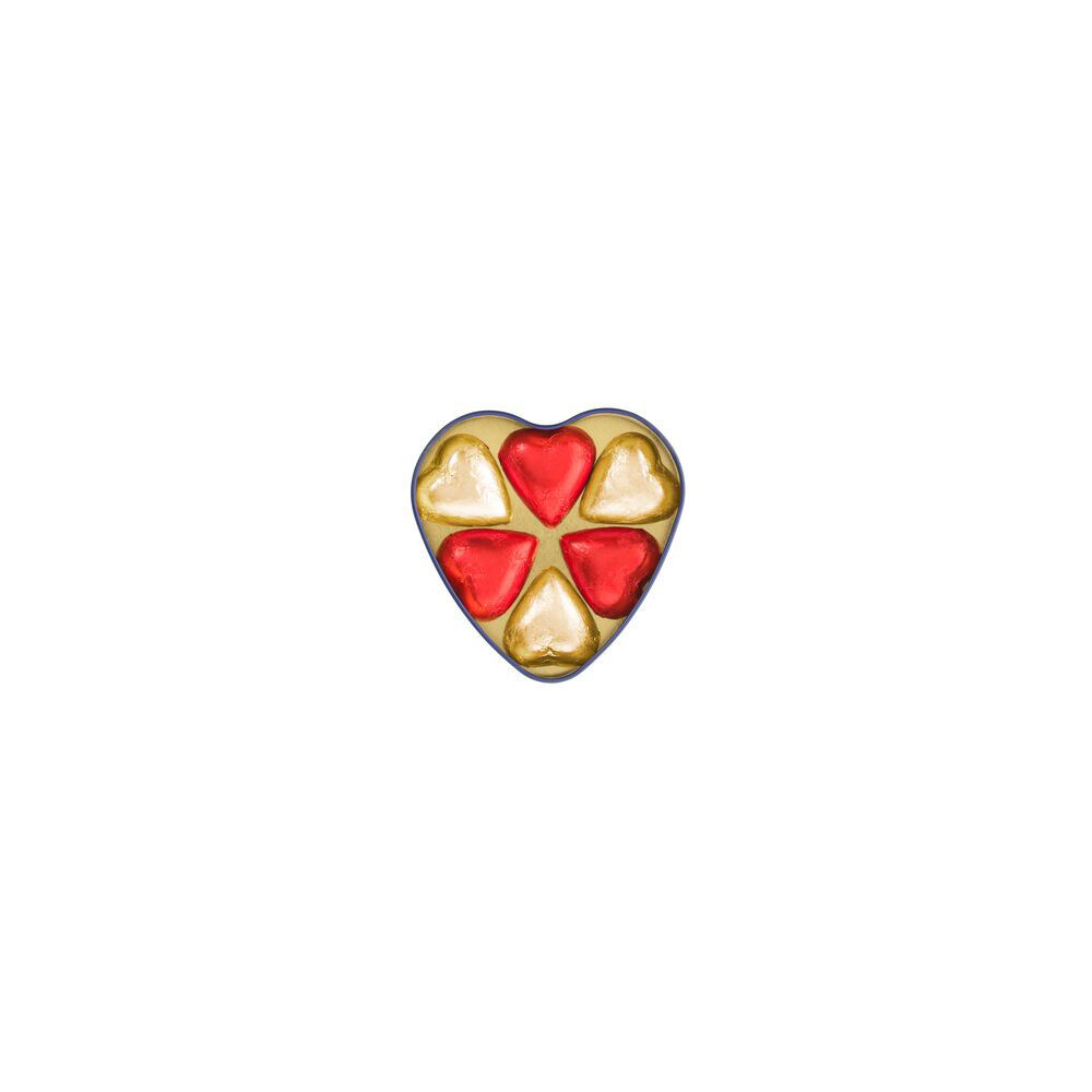 Venchi Heart Tin with Heart Shape Chocolates - 1.69 oz (48g) - Image 2