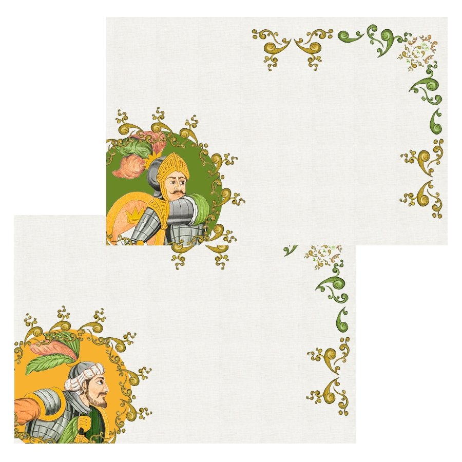 Best Sicily Pupi Placemats - Set of 2
