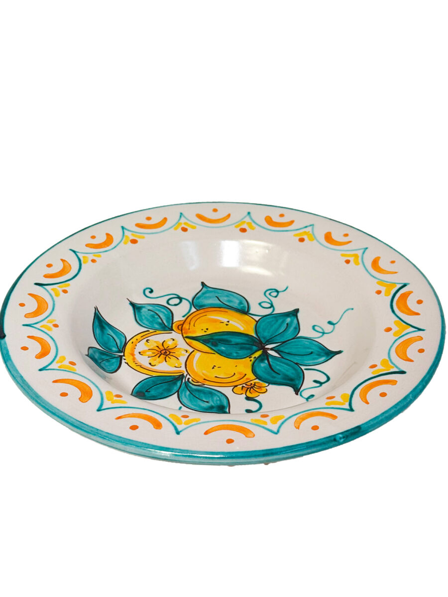 Best Sicily Ceramic Lemon Deep Plate - Image 3