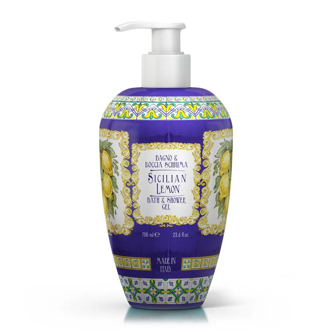 Rudy Sicilian Lemon Bath & Shower Gel - 23.6 fl oz (700 ml)